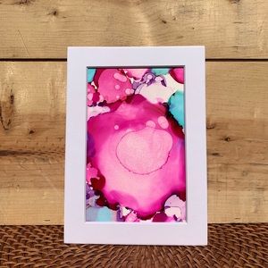 Original abstract alcohol ink painting